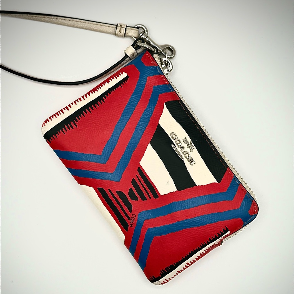 Coach Wristlet RARE Aztec Pattern